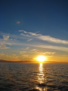 Sunset Heading to Los Muertos